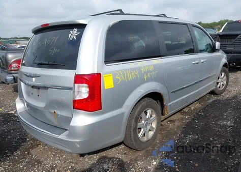 2012 Chrysler Town & Country Touring из США, поврежденный, VIN 2C4RC1BG0CR286392